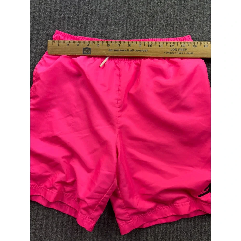 Jordan Swim Trunks Kids Large 12-13 Pink Mesh Lined Drawstring Shorts